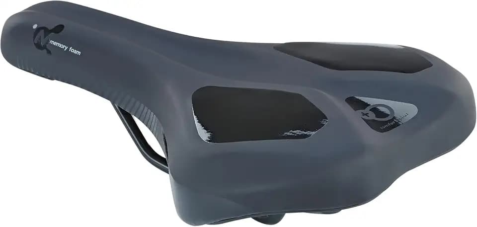 Prophete Trekking-Sattel mit Memory Foam, ergonomisches Design, leicht, ideale Sitzposition für Lange Touren, perfekt für Fahrräder und E-Bikes,Verschiedene Größen