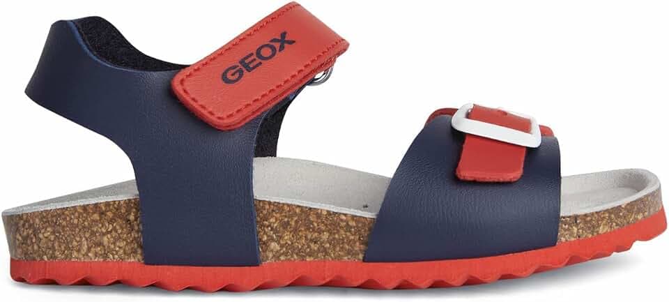 Geox Ghita Boy Sandalen/Sandaletten Jungen Blau/Gelb Sandalen/Sandaletten Shoes