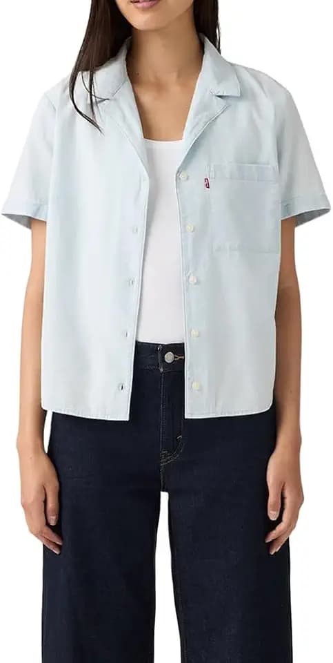 Levi's Women's Bennie Camp Shirt (Also Available in Plus)