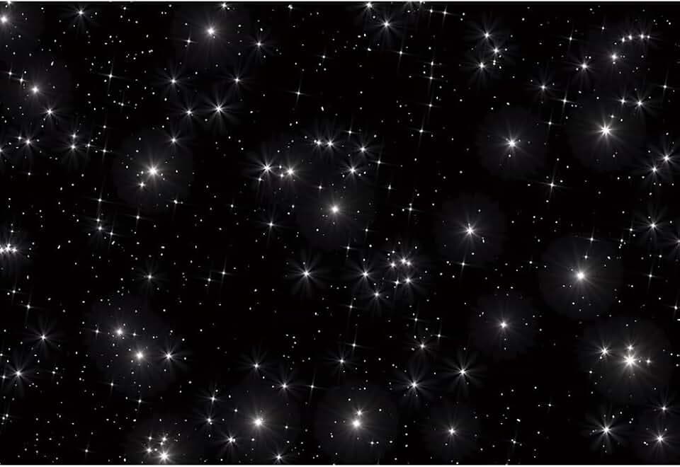 4,5x3m Nacht Sternenhimmel Hintergrund Twinkle Twinkle Little Star Full of Stars Schwarz Fotografie Hintergrund Geburtstag Party Baby Dusche Dekoration Banner Studio Foto Requisiten