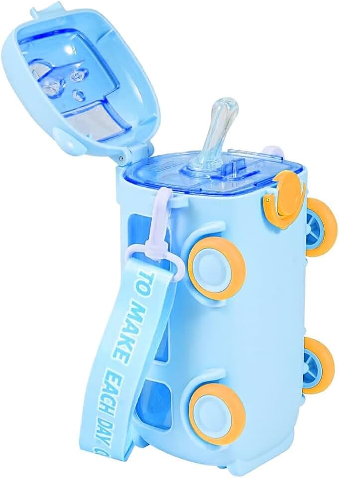 Wasserflasche in Autoform Mit 500 Ml Fassungsvermögen, Geeignet Für Schule, Spiel Und Andere Szenarien