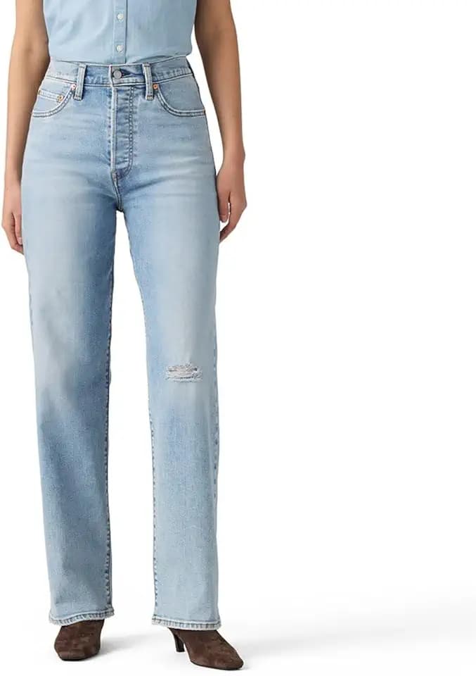 Levi's Women's Ribcage Straight Full Length Jeans