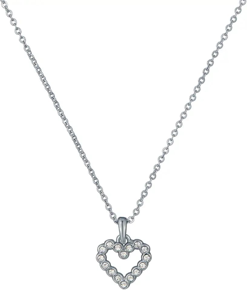 Ted Baker London Amore Crystal Halo Heart Pendant Necklace For Women
