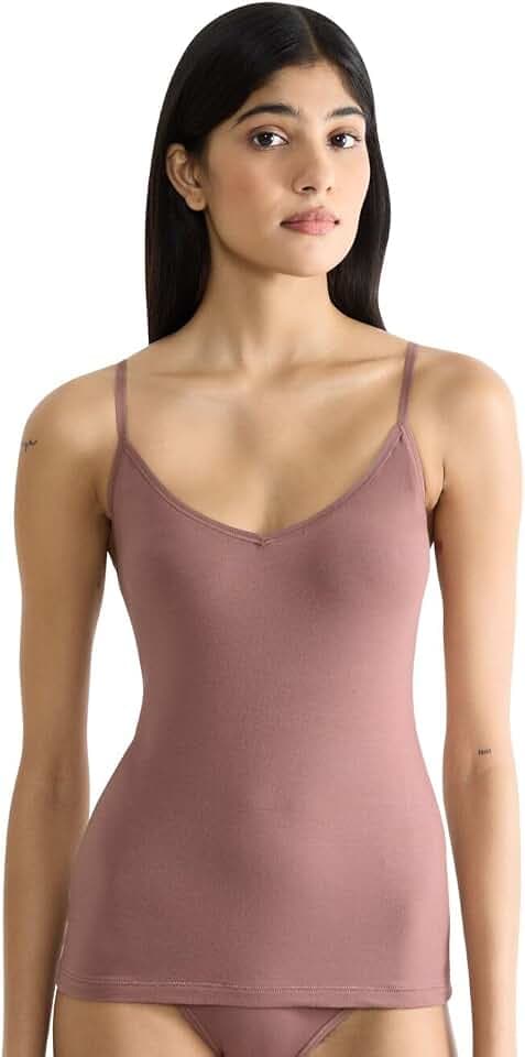 Sloggi Damen Go Daily Cotton Spaghetti Top Undershirt (1er Pack)