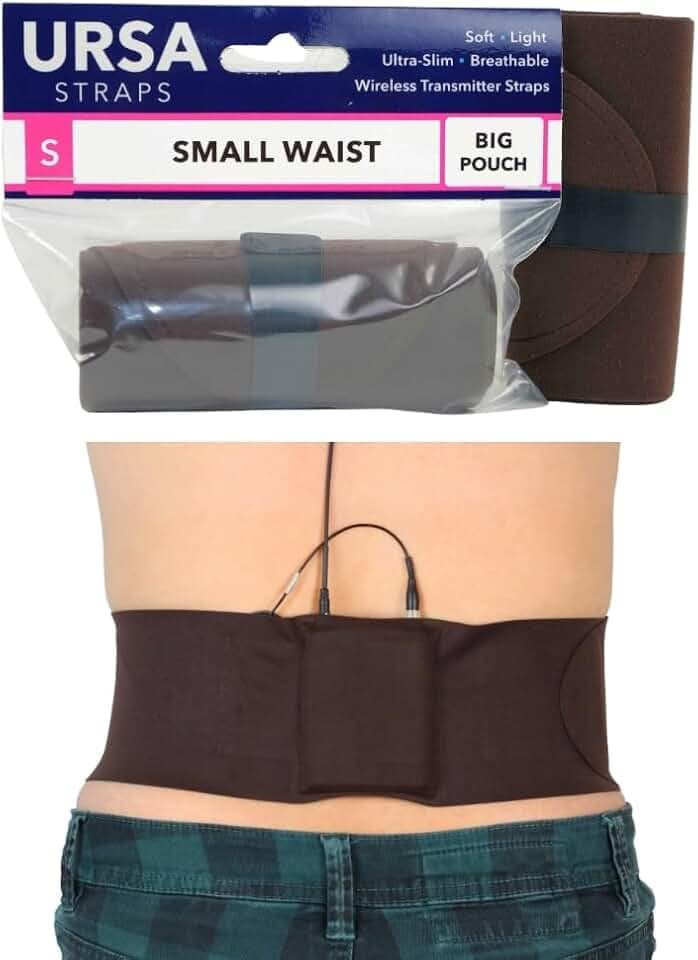 URSA Waist Strap - Medium Waist, Small Pouch (Brown)