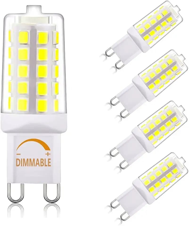 G9 led Bulb Daylight White 4W 6000K,450Lm Equivalent 40W Halogen Light