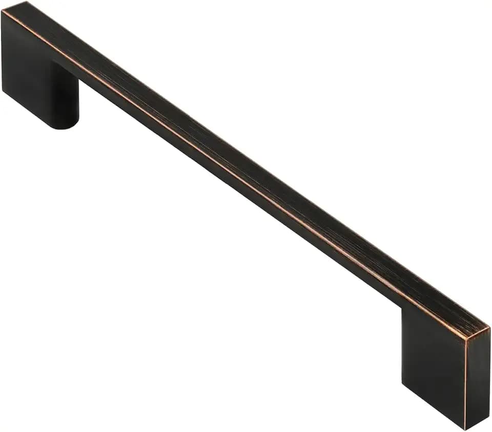Alzassbg 6-1/4" Oil Rubbed Bronze Cabinet Pulls 5 Pack, AL3051ORB