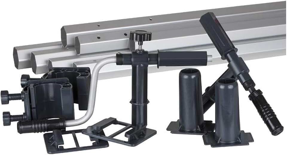 Gre CRP58 - Teleskopischer Aufroller für aufgestellte Pools, maximale Breite 5,80 m, Aluminium