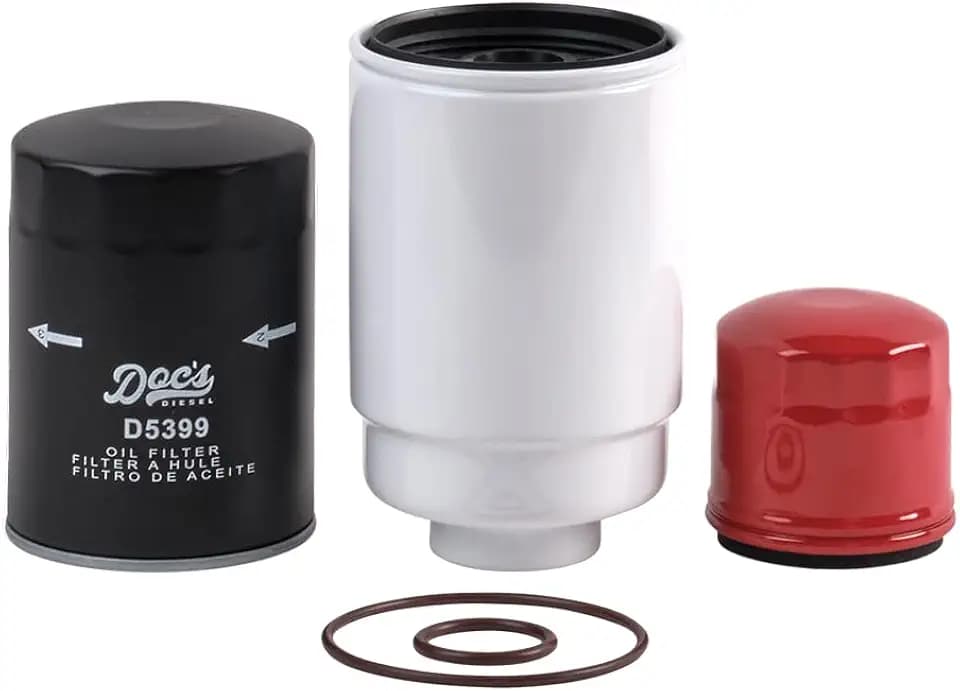 Doc's Diesel Filter Set, Fits 6.6L Chevrolet/GMC 2001-2016, Replaces TP3012