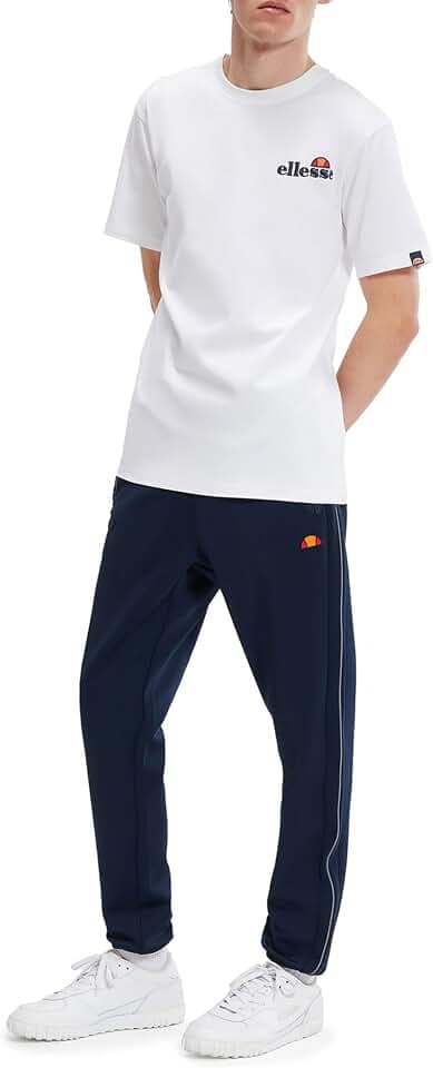Ellesse Herren Voodoo T-Shirt, Kurzarm, Einfarbig,