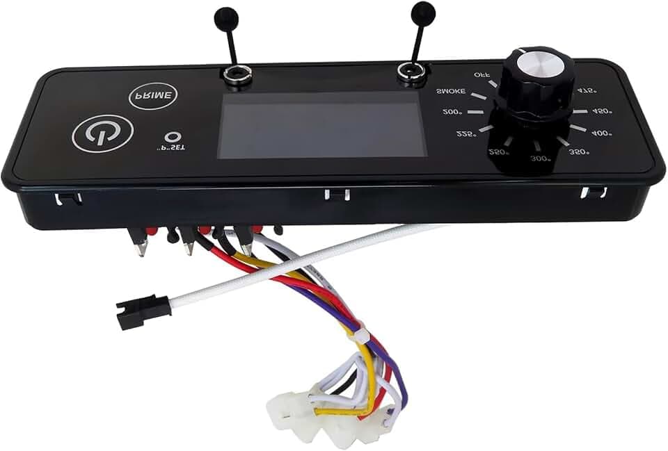 Control Panel with LCD Display Compatible for Pit Boss Wood Pellet Grill/Smoker 1100PS1, 550 Navigator, PB440D2, PB1150G, PB850G,PB550G,Adjustment Temperature