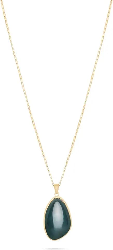 s.Oliver Damen Schmuck – Lange Halsketten mit verschiedenen hochwertigen Schmucksteinen – Elegant & Vielseitig kombinierbar