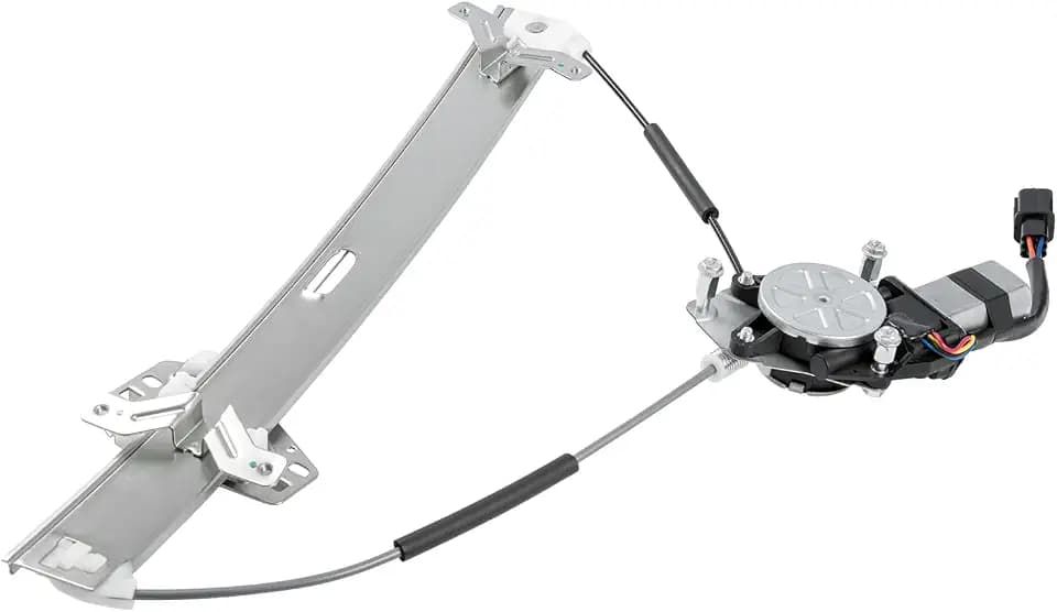 Obaee Window Regulator with Motor Front Left Driver Side, Replace 741-306