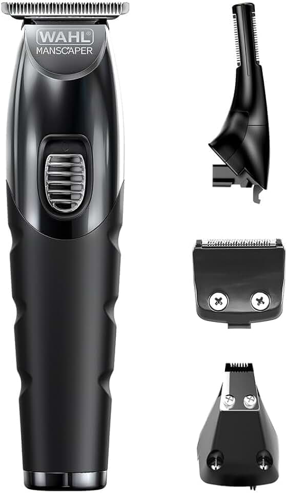 Wahl Manscaper Toolbox Multigroomer, 4 abwaschbare Aufsätze