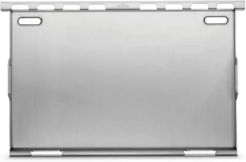 Napoleon BBQ Grill Accessory, Stainless Steel Griddle Insert - Compatible with Prestige/Prestige Pro/Built In 700 Series/Rogue 525, Full Size, Integrated Grease Traps