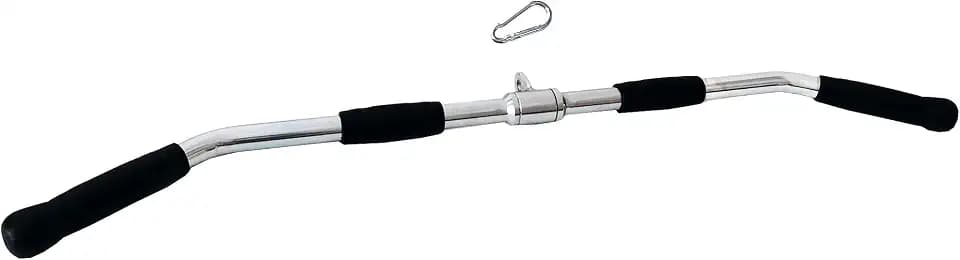 Revolving Tricep Curl Straight Lat Pull Down Bar for Cable Machine
