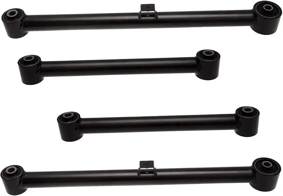 AUQDD 4Pc Suspension Kits Rear Upper and Rear Lower Control Arm Compatible With 2009 2010 2011 2012 Do-dge Ram 1500 Pickup Trailing Arm (Replace # K642211 K643104 52855800AE 52855801AF)