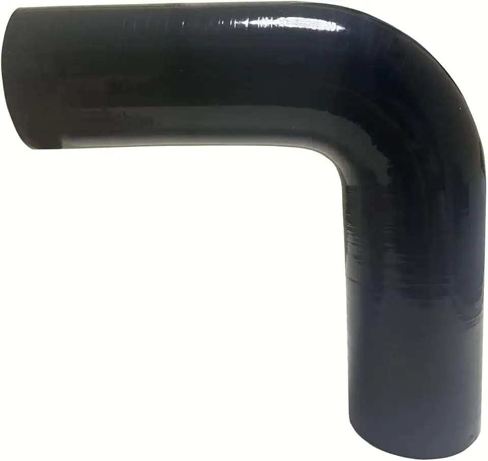 ID 2.5" 90 Degree Silicone Hose Elbow Coupler 7 inch Leg Length Universal