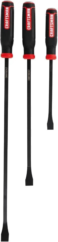 CRAFTSMAN Utility Pry Bar Set, 3 Piece, Includes 12”, 18” & 24” (CMMT98347)
