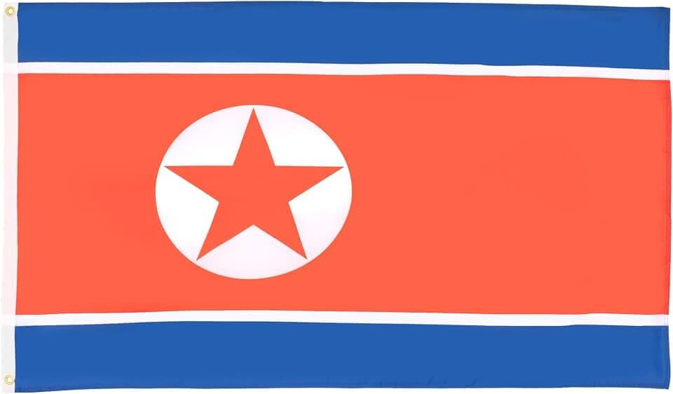 AZ FLAG Flagge Nordkorea 150x90 cm NordKoreanische Polyester 100D 2 Ösen