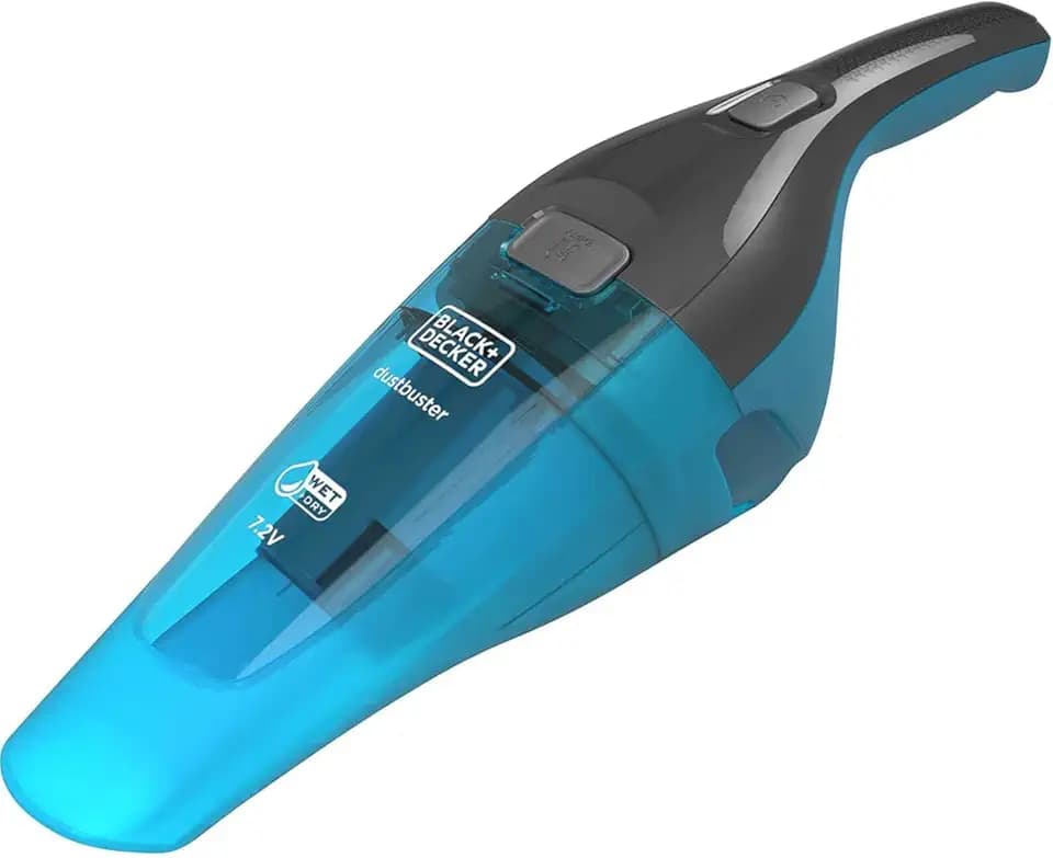 Black+Decker Dustbuster 7,2V Nass- & Trocken-Handstaubsauger, WDC215WA-QW