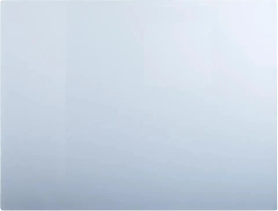 Exacompta - Ref. 29635E - Karton mit 12 Schreibunterlagen aus weichem PVC Crystal - eine glatte Oberfläche und eine genarbte Oberfläche - schützt den Schreibtisch, Mauspad - 50 x 65 cm - farblos
