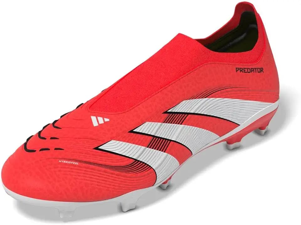 adidas League Laceless FirmMulti-Ground Soccer Cleats - Black