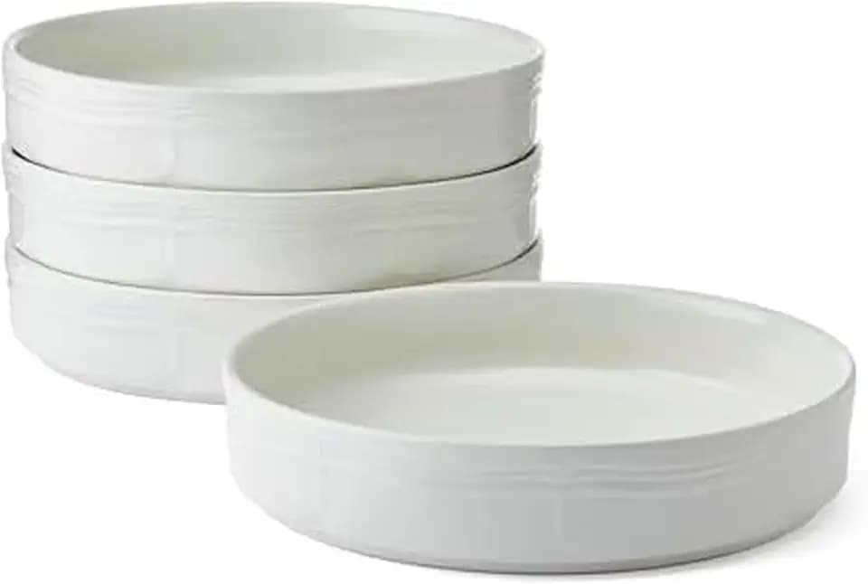 Mikasa French Countryside Pasta Dinner Bowls, Set of 4, 8.5 Inch