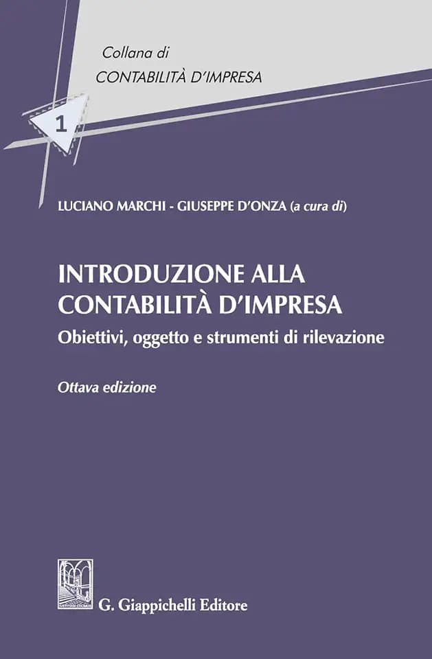 Introduzione alla contabilità d'impresa. Obiettivi, oggetto e strumenti di rilevazione