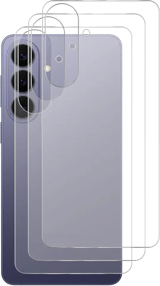 GIOPUEY Rückseite Folie Kompatibel mit Samsung Galaxy S26, Hochwertige Materialien TPU Matte Textur Samsung Galaxy S26 Rückseite Schutzfolie - Translucent [3 Stück]