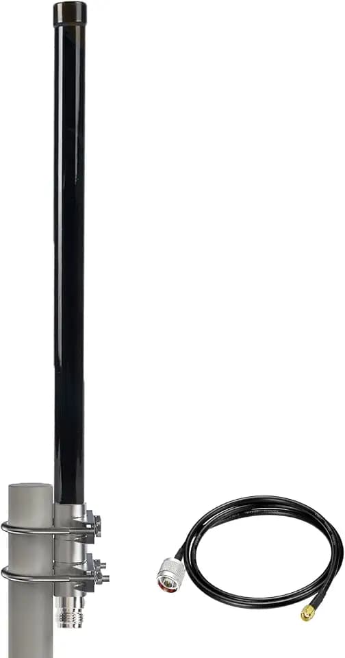Long Range adsb ads-b Antenna for rtl sdr adsb Receiver, 1090MHz Antenna 6dBi with 16.4ft SMA Cable for Aviation adsb Receiver RTL SDR Software Defined Radio USB Stick Dongle Tuner
