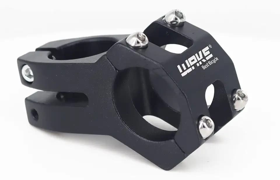 PLATTBK 31.8 Vorbau MTB Fahrrad Lenkervorbau Riser 45mm Aluminiumlegierung Kurze Vorbau 0 Grad für Mountainbike, Rennrad, BMX, MTB