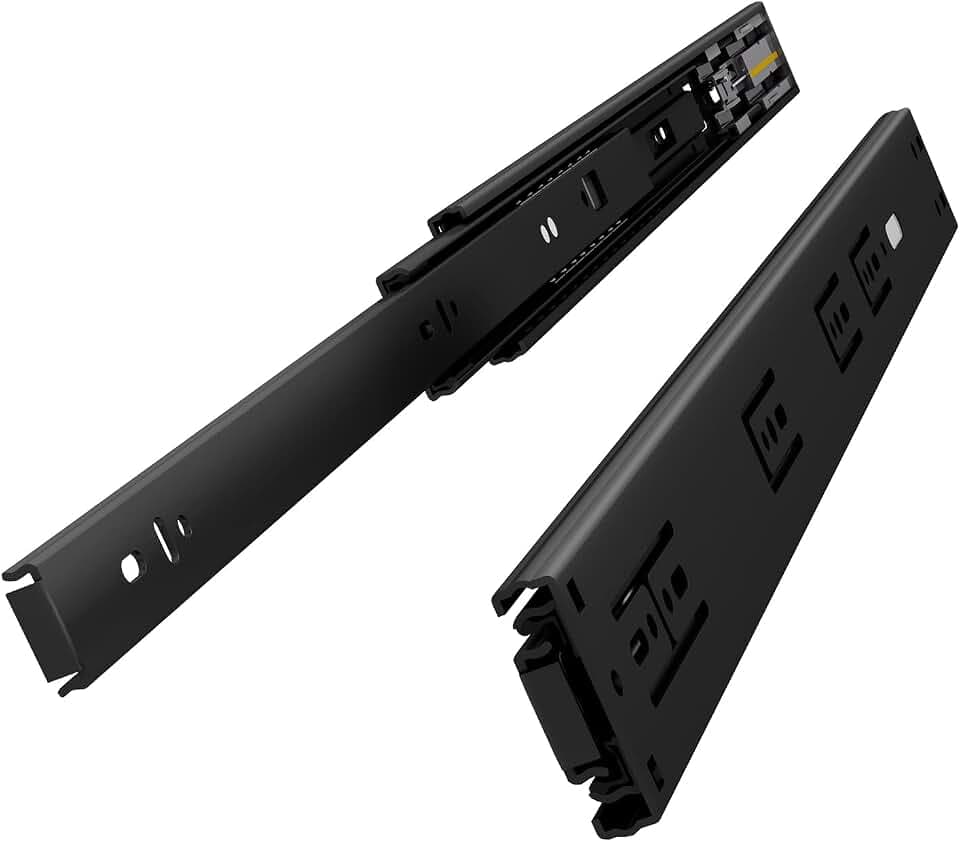 VADANIA #K45 14" Soft Close Drawer Slide, 1-Pair