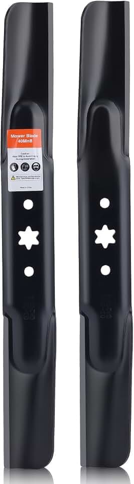 Hipa 942-04308 Mower Blades for Cub Cadet Troy Bilt 42 Inch Mower Parts