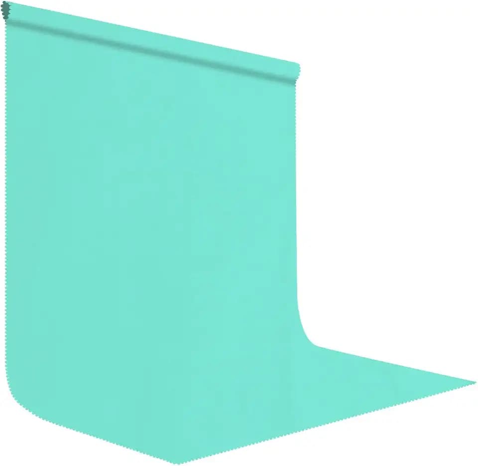 Turquoise Photography Backdrop for Photoshoot, Fabric 8x10ft