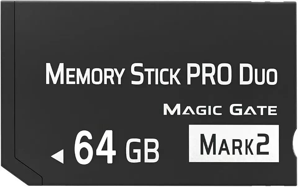 High-Performance 64GB Memory Stick Pro Duo MARK2