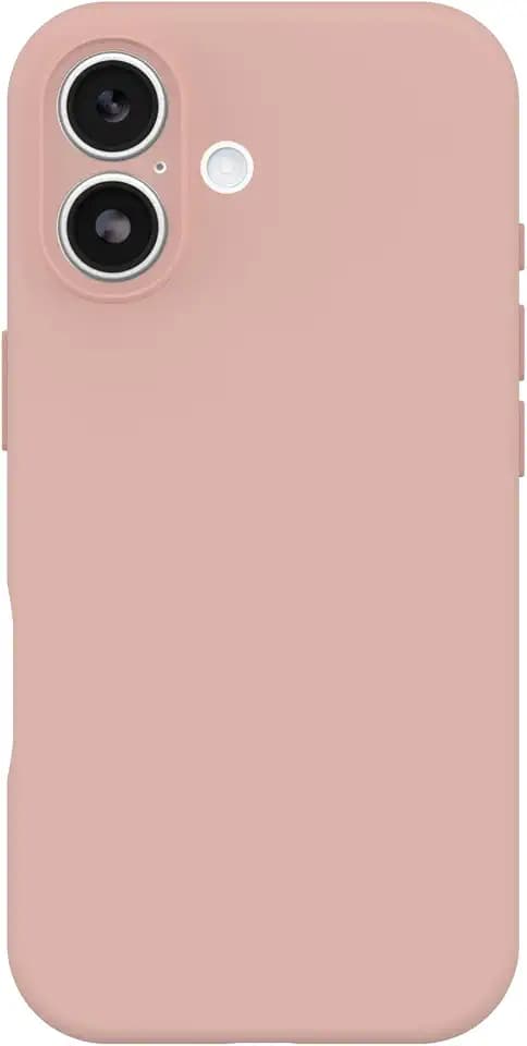OtterBox iPhone 17 Figura Series Case - Rose Smoke Pink - Aesthetic, Silicone Phone Cases, Protective Minimalist Design, MagSafe iPhone Case with Camera Protection