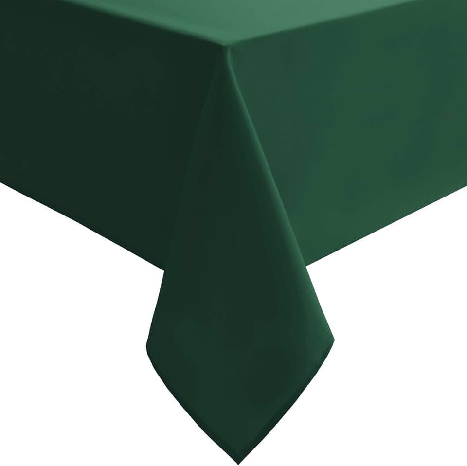 Hiasan Tablecloth for Square Tables, Hunter Green, 40 x 40 Inch, 1 Pack