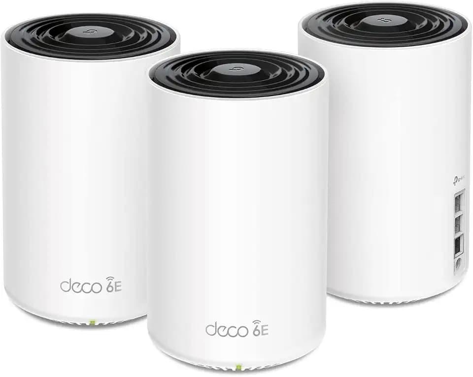 TP-Link Deco XE75 Pro AXE5400 Tri-Band WiFi 6E Mesh System (3-Pack)