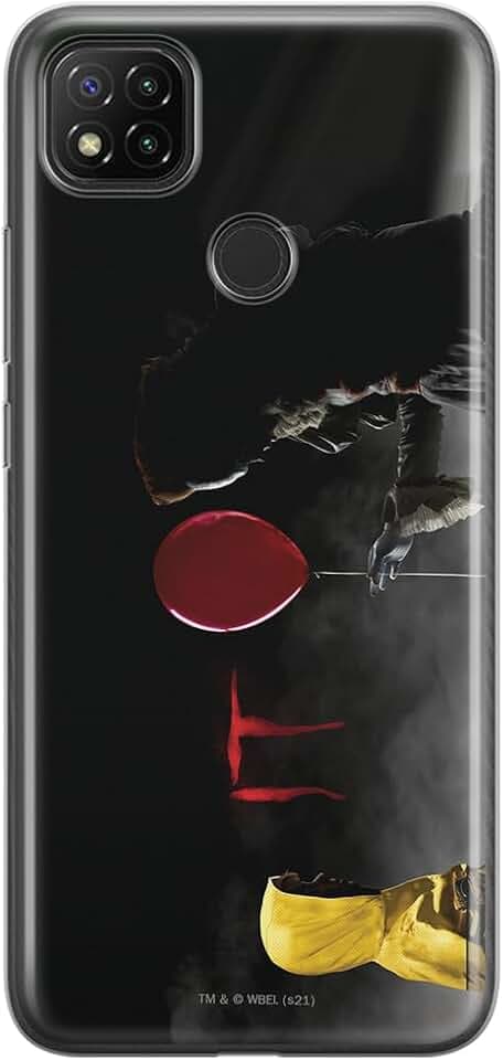 ERT GROUP Handyhülle für Xiaomi REDMI 9C Original und offiziell Lizenziertes Horror Muster It 008 optimal an die Form des Handy angepasst, hülle aus TPU