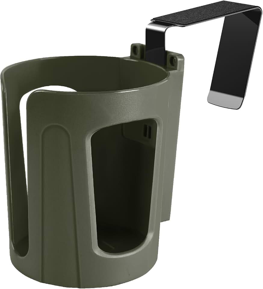 LITTLEMOLE Large Car Door Cup Holder, Side Window Seat Armrest Drink Holder