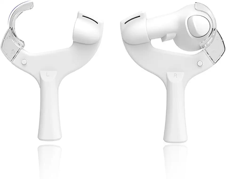 Q3 Tischtennis-Paddel-Griff, VR-Pong-Paddel-Adapter für Meta Quest 3 Controller-Griffe, Touch-Controller, Tischtennisschläger VR-Gaming-Zubehör