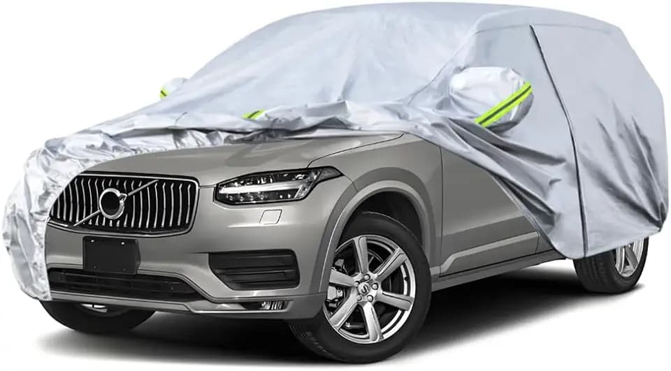 Car Cover Waterproof All Weather for Volvo XC90 All Years Accessories, for Volvo XC90 Car Snow Cover