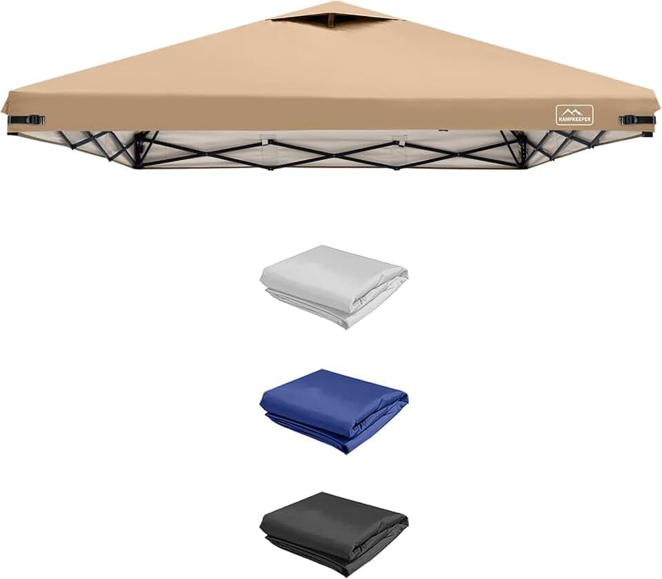 12x12 Replacement Top Pop Up Canopy Tent Cover Roof with Air Vent-Top Only