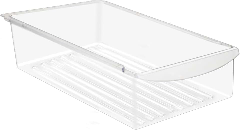 240530811 Refrigerator Drawer 15.4Width x 11.7Depth Replaces AP3960009, 240530813, 1194815, 240354201 Meat Pan Crisper Bin Compatible with Frigidaire (Not the larger part:240342830 16.5"x17.2")