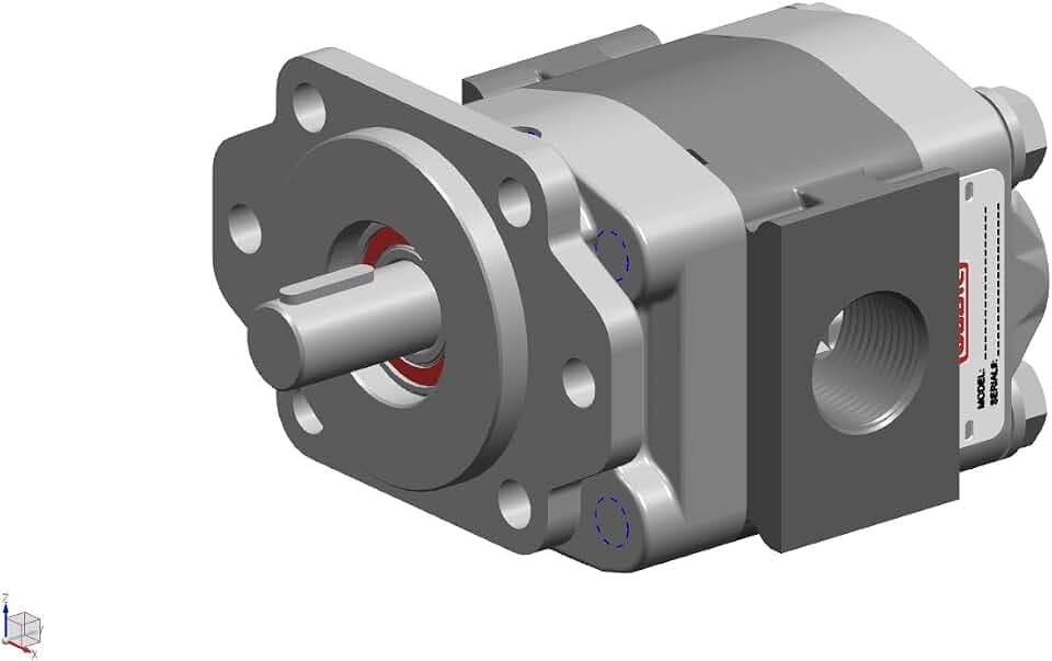 Bi-Rotational Hydraulic Pump Motor BGM20A846QUYL17-43 for Trucks Similar to Parker P20 Dowel Construction Type Replacement PK1-15-09-BPBB PK15-9BPBB H2136173 MK20B-15-E-N-X WAK20B15KNX