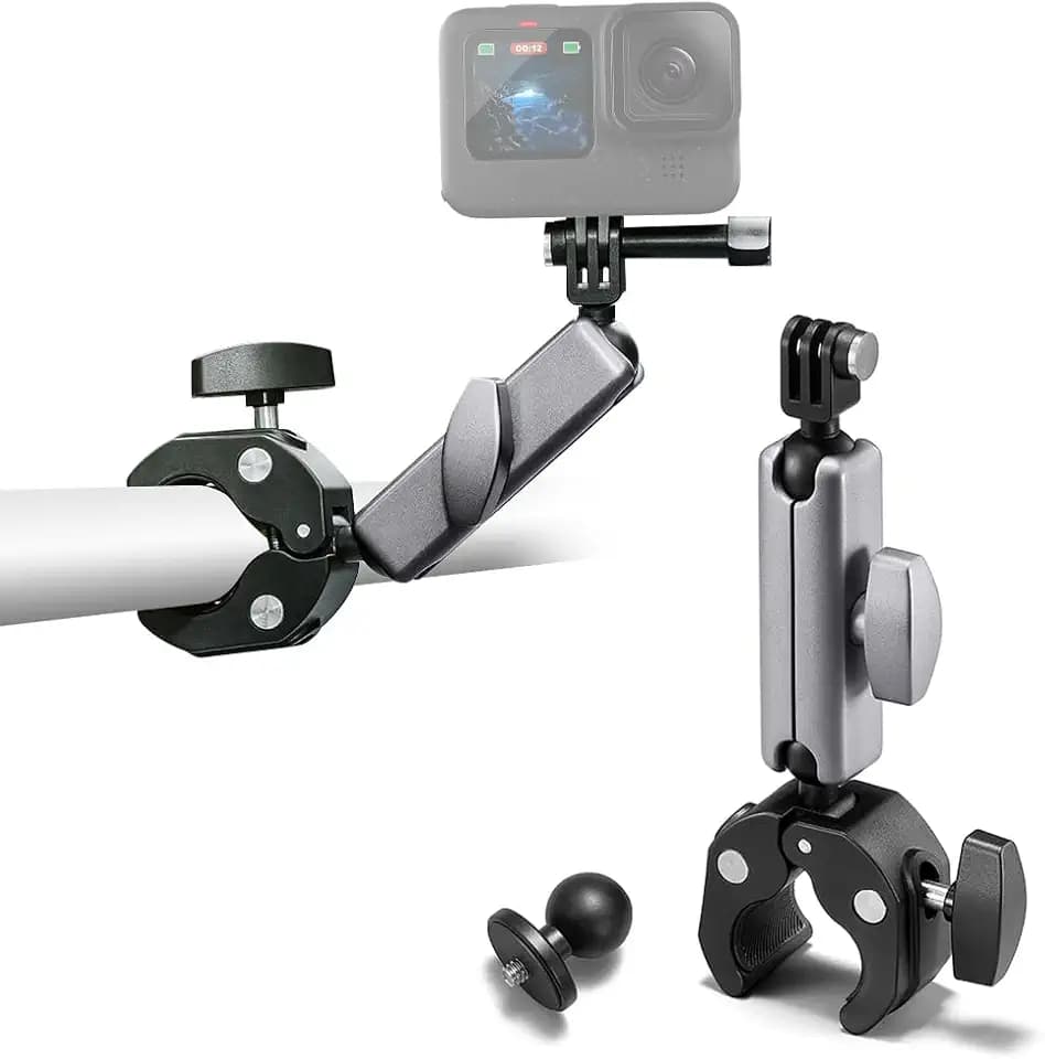 Clamp Camera Mount, Bike/Bicycle/Motorcycle Handlebar Mount for DJI camera