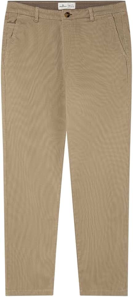 Springfield Herren Fake Structure Chino Strukturierte Hose