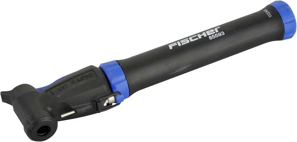 Fischer Mini-pumpe mit Doppelhubfunktion reversibel, schwarz, 85593
