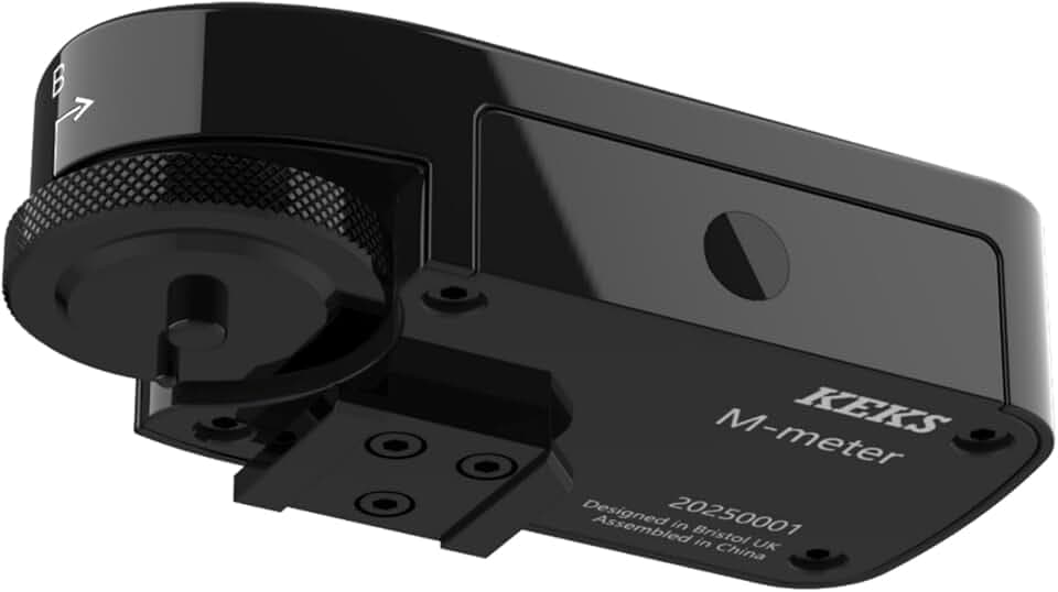 KEKS M-eter Chrome Schwarz by antonKUNZE Belichtungsmesser für Leica M Kameras